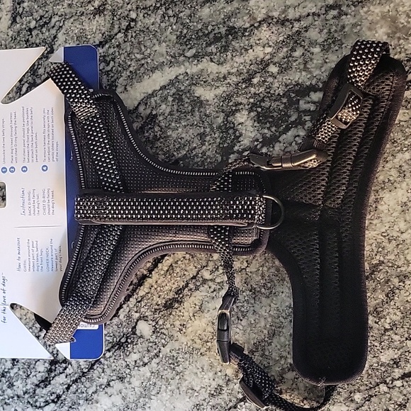 Top Paw Reflective Comfort Harness - Black - Picture 4 of 4